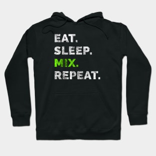 Eat sleep remix repeat 3 Hoodie